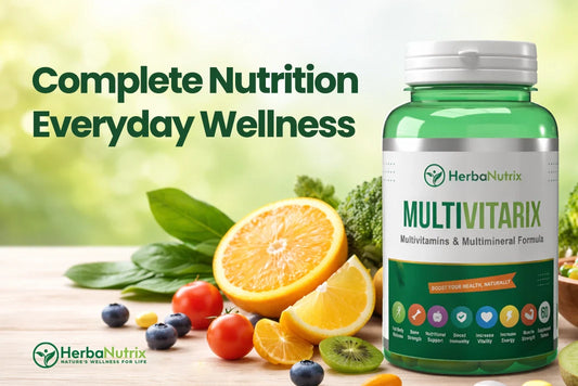 Multivitarix: A Complete Daily Multivitamin for Energy, Immunity & Total Wellness