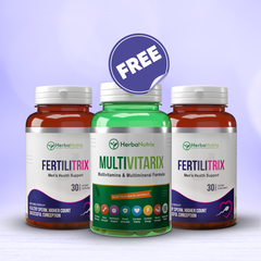 Male Fertility & Daily Wellness Support (Fertilitrix + Multivitrix)