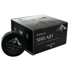 Pure Himalayan Shilajit - Premium Organic Mineral Resin for Vitality and Wellness